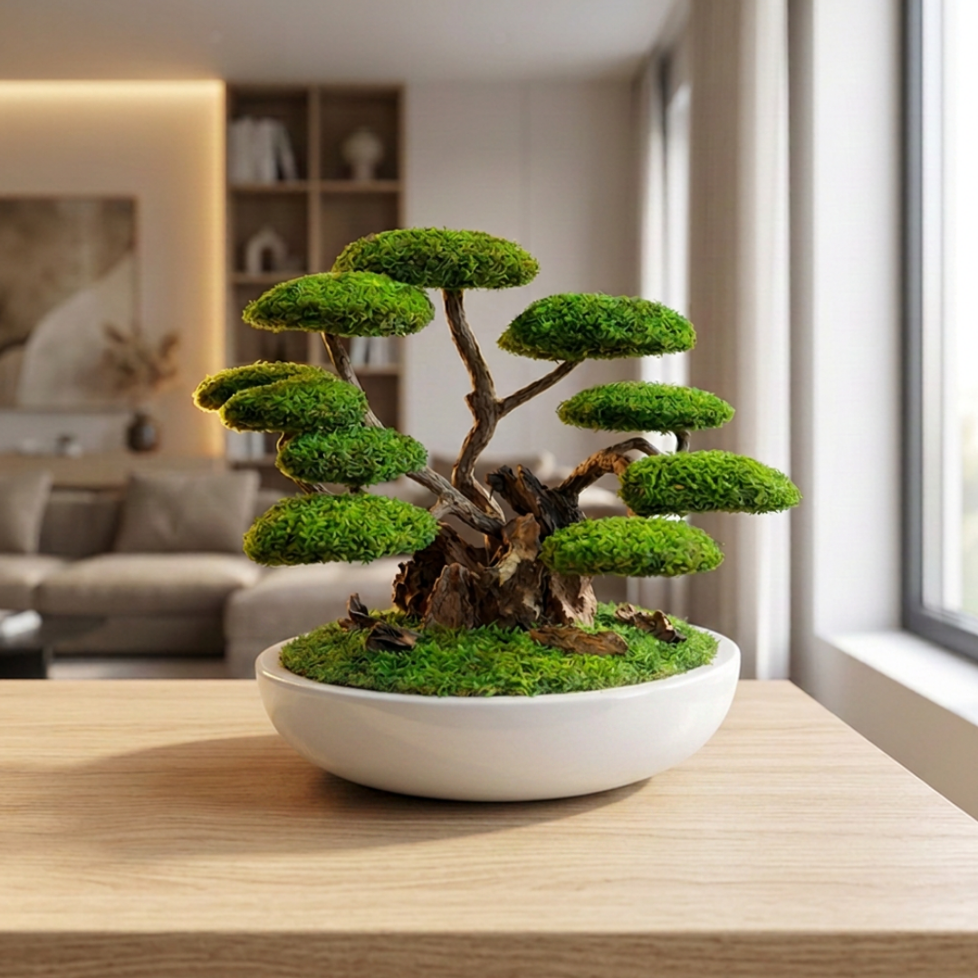 Ren Bonsai - Beyaz Saksı